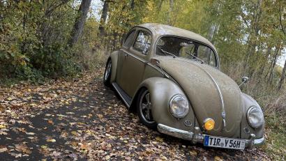 Bild: Konrad Rosner
Der VW Käfer von Lena Heindl, Baujahr 1956, darf natürlich beim Treffen in Schloppach nicht fehlen.