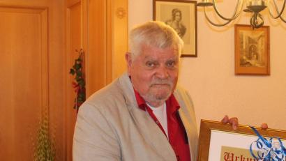 Archivbild: Gabi Eichl
Zu seinem 70.Geburtstag hatte Hermann Lindner den Titel Altbürgermeister verliehen bekommen.