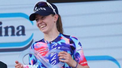 Bild: Davide Spada/LaPresse via ZUMA Press/dpa
Antonia Niedermaier hat das Podium bei der Tour de France der Frauen im Visier. (Archivbild)