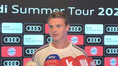 Bild: Christian Kunz/dpa
Jonas Urbig hält sich bei seinen DFB-Ambitionen zurück.