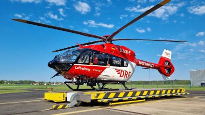 Archivbild: ILS Oberpfalz-Nord
Der Rettungshubschrauber "Christoph 80" muss in den Abendstunden weiter am Boden bleiben.