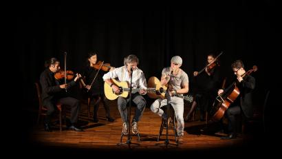 Bild: Thorsten Gary
Das Duo Graceland interpretiert die Klassiker von Simon & Garfunkel.