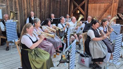 Bild: Peter Landgraf
Schloss Guteneck lädt zur Sommerserenade ein.