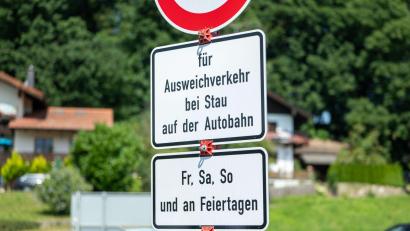 Bild: Leonie Asendorpf/dpa
Am Wochenende will die Polizei die Verbote besonders genau kontrollieren. (Symbolbild)