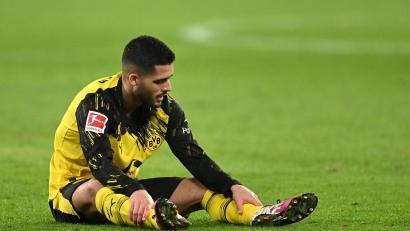 Bild: David Inderlied/dpa
Borussia Dortmund verleiht Yan Couto nach Italien. (Archivbild)