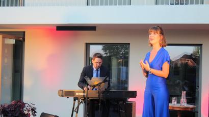 Bild: Holger Stiegler
Franziska von Hülst und Andreas Lehmann sorgten am Samstag bekannte und weniger bekannte Musical-Songs.