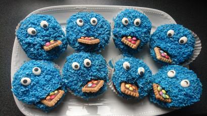 Bild: exb
Die Serie, die die Langeweile vertreiben soll, geht weiter: Diesmal gibt es eine Anleitung für Krümelmonster-Muffins.