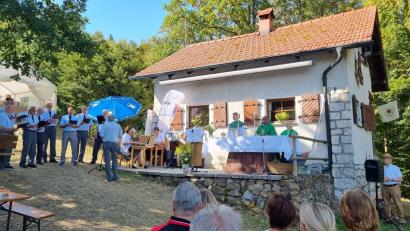 Bild: gri
Die Bergwachthütte in Freudenberg. Seit mehr als 70 Jahren findet hier das Hüttenfest statt.