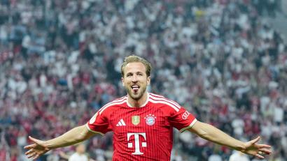 Bild: Michael Kappeler/dpa
Harry Kane wird für seinen Torinstinkt ausgezeichnet. (Archivbild)