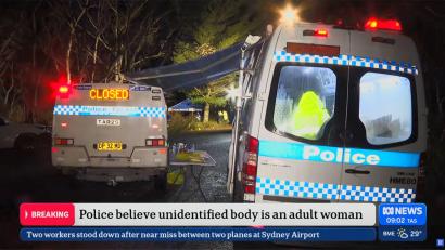 Bild: Abc/ABC/AAP/dpa
Sogar das Fernsehen berichtete über den vermeintlichen Mordfall.