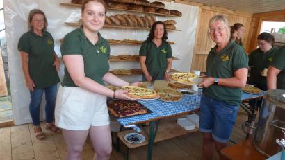 Bild: Robert Birkner
Traditionelle Schmierkuchen gab es natürlich auch.