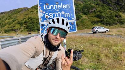 Bild: Thomas Mencel
Hier geht es in den berüchtigten Nordkap-Tunnel mit seiner langen Steigung.