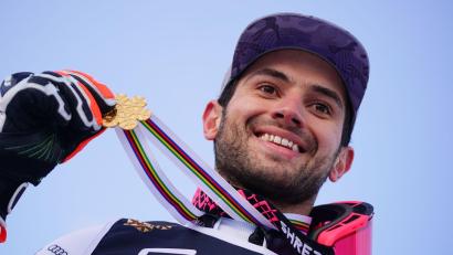 Bild: Michael Kappeler/dpa
Wurde 2021 alpiner Parallel-Weltmeister: Mathieu Faivre. (Archivbild)