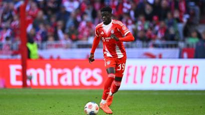 Bild: Tom Weller/dpa
Bara Sapoko Ndiaye wurde vom FC Bayern fest verpflichtet. (Archivbild)