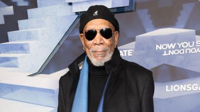Bild: CJ Rivera/Invision/AP/dpa
Steht seit Jahren vor der Kamera: Morgan Freeman. (Archivbild)