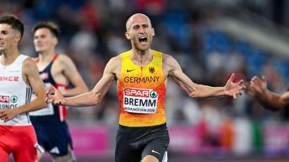 Bild: Sven Hoppe/dpa
Florian Bremm stürmte über 5.000 Meter zu EM-Silber.