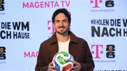 Bild: Felix Hörhager/dpa
Kritisiert FIFA-Präsident Infantino heftig: Mats Hummels. (Archivbild)