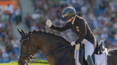 Bild: Rolf Vennenbernd/dpa
Isabell Werth gewinnt Bronze.