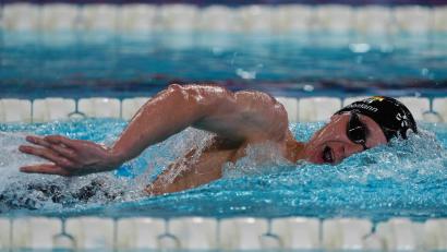 Bild: Dimitar Dilkoff/AFP/dpa
Johannes Liebmann gewinnt EM-Gold mit Weltrekord.