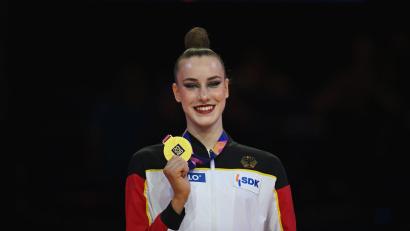 Bild: Marijan Murat/dpa
Gewann insgesamt vier WM-Medaillen: Darja Varfolomeev.