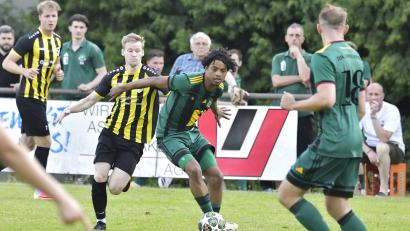 Bild: Hubert Ziegler
Die DJK Ammerthal (grün) muss am Dienstag beim FSV Stadeln ran.