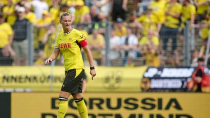 Bild: Bernd Thissen/dpa
Erfüllt sich im BVB-Trikot einen Kindheitstraum: Alexandra Popp.