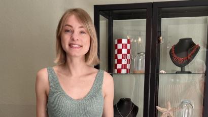 Bild: Marianne Moosburger
Michaela Maluche-Salzmann verwirklicht ihren Traum und eröffnet eine Goldschmiede in Hahnbach.