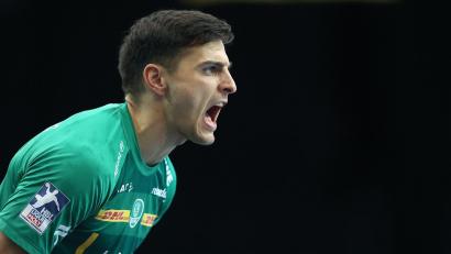 Bild: Ronny Hartmann/dpa-Zentralbild/dpa
Der Königstransfer: Bundesliga-Routinier Lucas Krzikalla läuft künftig für die Panther auf. (Archivbild)
