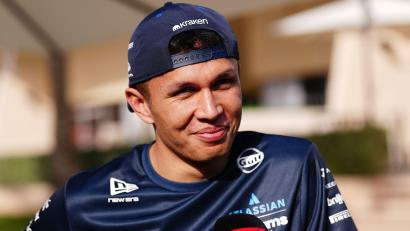 Bild: Bradley Collyer/PA Wire/dpa
Alex Albon hat seinen Vertrag bei Williams verlängert. (Archivbild)