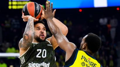 Bild: Tom Weller/dpa
Verlässt die Basketballer des FC Bayern: Elias Harris. (Archivbild)