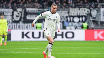 Bild: Marc Schüler/dpa
Nico Elvedi verlässt Borussia Mönchengladbach und wechselt zu Leeds United in die Premier League. (Archivbild)