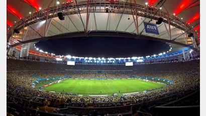 Bild: Marcelo Sayao/EFE/dpa
Weltberühmte Kulisse: Im Maracanã-Stadion findet das Finale der Frauen-WM 2027 statt. (Archivbild)