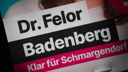 Bild: Sebastian Gollnow/dpa
Justizsenatorin Felor Badenberg lässt ihre Doktorarbeit überprüfen.