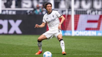 Bild: David Inderlied/dpa
Kehrt zu Borussia Mönchengladbach zurück: Ko Itakura. (Archivbild)