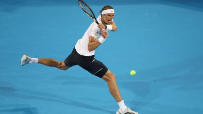 Bild: Wally Nell/ZUMA Press Wire/dpa
Alexander Zverev in Cincinnati in Aktion.
