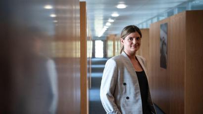 Bild: Hannes P. Albert/dpa
Katharina Kiel soll die Frauen-Bundesliga in eine neue Ära führen.
