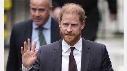 Bild: Aaron Chown/PA Wire/dpa
Prinz Harry und Co. verloren den Prozess und müssen nun zahlen. (Archivbild)