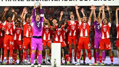 Bild: Tom Weller/dpa
Starten die Bayern wie im vergangenen Jahr nach dem Supercup-Gewinn gegen den VfB Stuttgart wieder mit einem Titel in die Saison. (Archivbild)