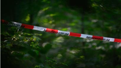 Bild: Robert Michael/dpa
Der Fund in einem Wald bei Berlin hat Ermittlungen ausgelöst, die bis hin zu mutmaßlichen Anschlagsplänen führen (Archivbild).
