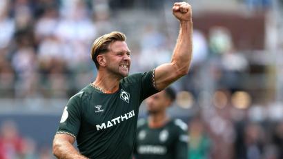 Bild: Selim Sudheimer/dpa
Erfolgreich beim Comeback: Werder-Stürmer Niclas Füllkrug.