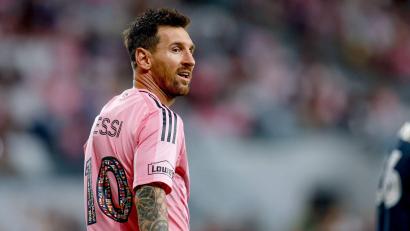 Bild: Chris Arjoon/ZUMA Press Wire/dpa
Die nordamerikanische Fußball-Liga hat Lionel Messi zu einer Geldstrafe verurteilt. (Archivbild)