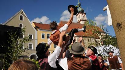 Bild: Joachim Gebhardt
Oberkirwabou Julius Keck lernte durch seine Kollegen schnell das Fliegen.