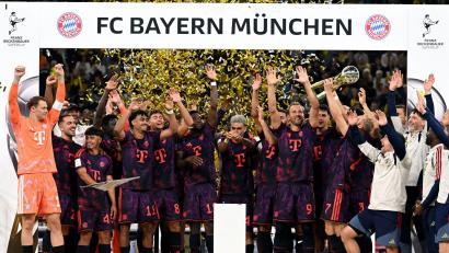 Bild: Federico Gambarini/dpa
Der FC Bayern München sicherte sich mit dem Franz-Beckenbauer-Supercup den ersten Titel der Saison.