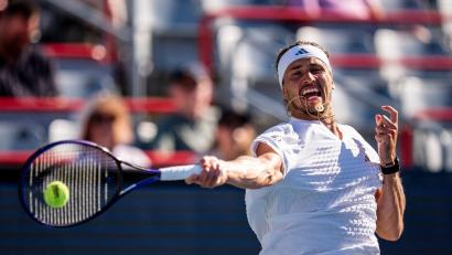 Bild: Graham Hughes/The Canadian Press/dpa
Alexander Zverev in Aktion. (Archivbild)