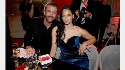Bild: Felix Hörhager/dpa
Mit ihrem Lebensgefährten Christian Düren erwartet Amira Aly bald ihr drittes Kind. (Archivbild)