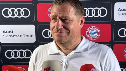 Bild: Christian Kunz/dpa
„Bayern München musst du erfahren“: Max Eberl erklärt seine Vertragsverlängerung. (Archivbild)
