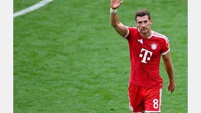 Bild: Sven Hoppe/dpa
Leon Goretzka spielt nun für Aston Villa in die Premier League. (Archivbild)