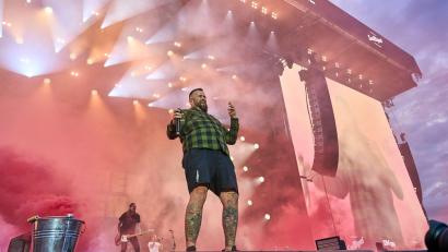 Bild: Sascha Ditscher/dpa
Die Band Feine Sahne Fischfilet geht 2027 wieder auf Tour. (Archivbild)