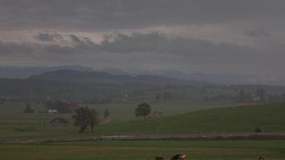 Bild: Karl-Josef Hildenbrand/dpa
In Bayern gab es Gewitter.