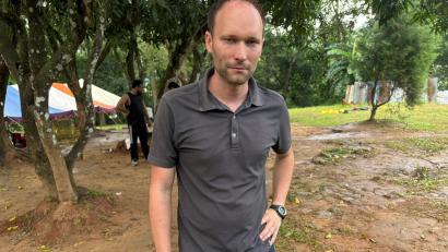 Bild: Dirk Godder/dpa
Manuel Münch und seine Familie überlebten die Katastrophe.